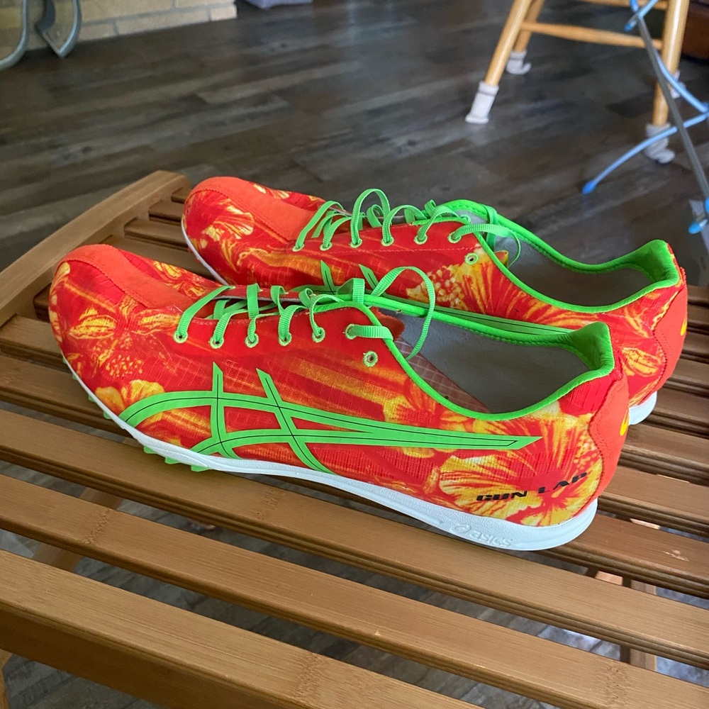 Track and field spikes